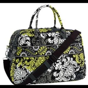 Vera Bradley weekender baroque pattern